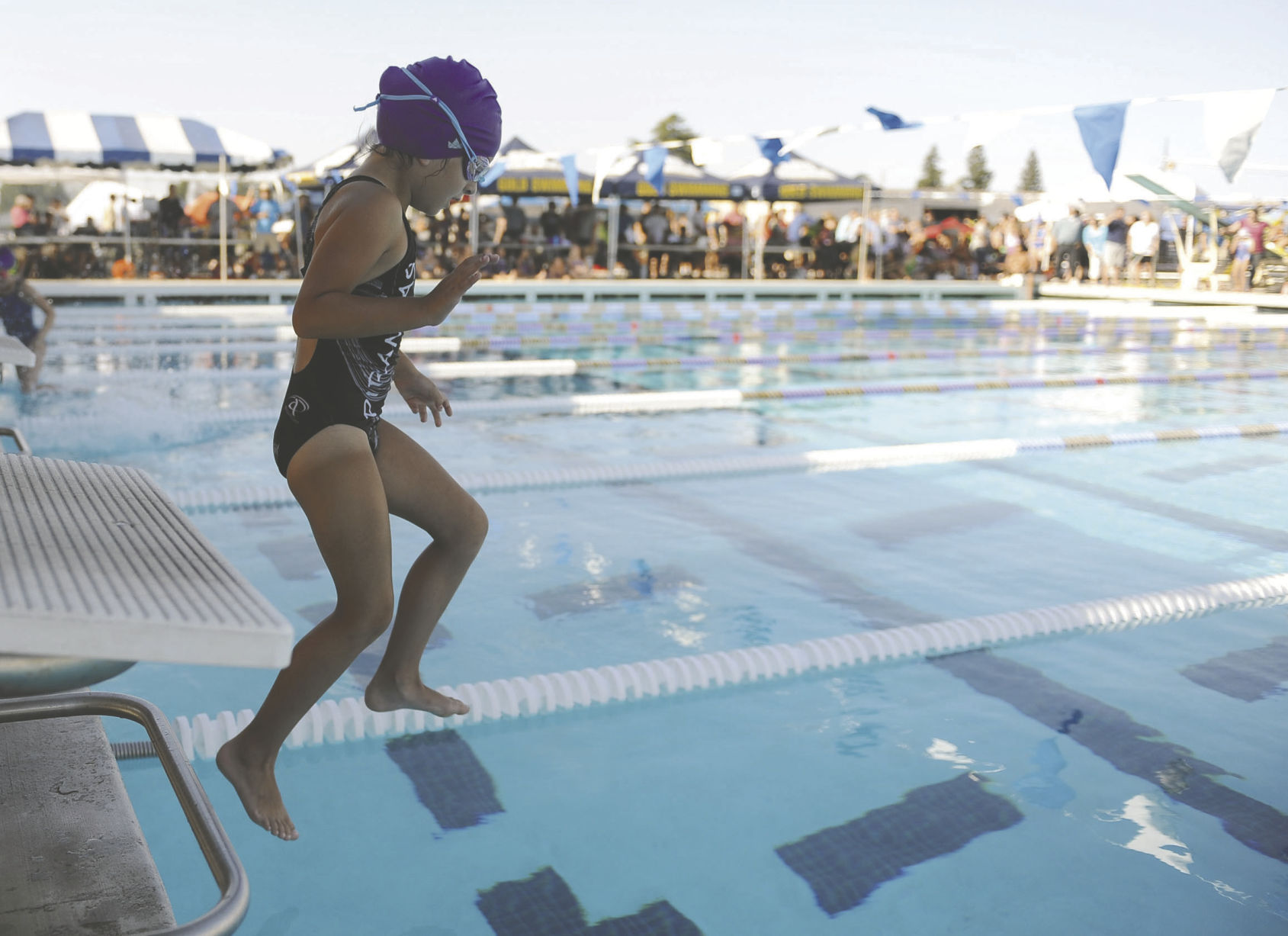 Swimming: Kids ready for a splash